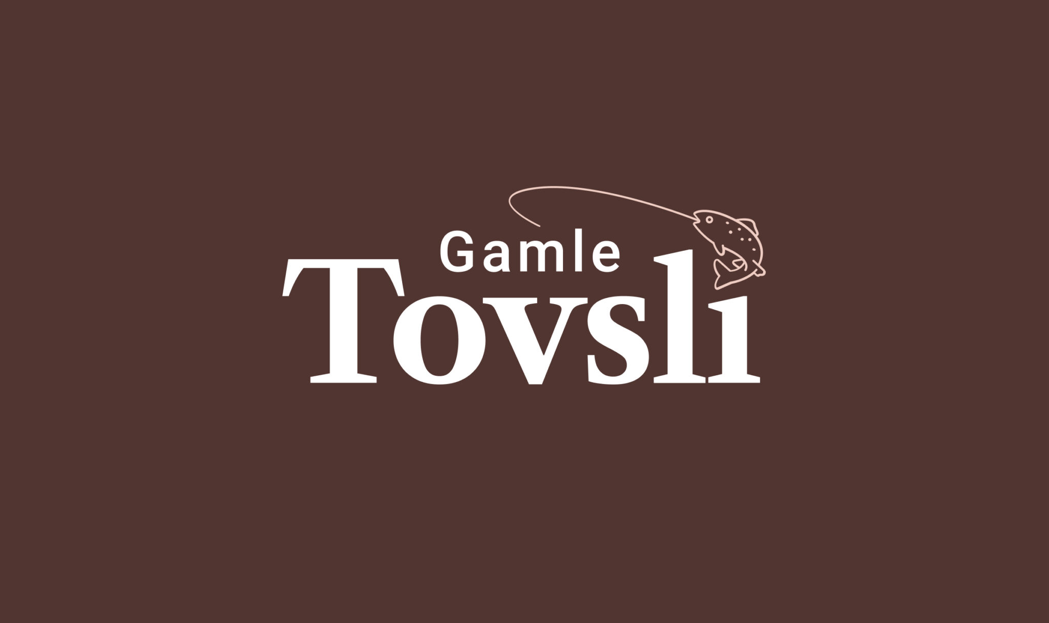 Logo hvit gamle tovsli